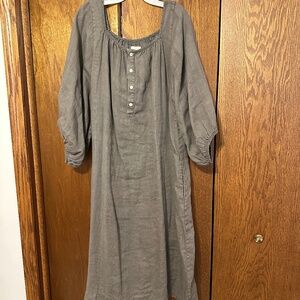Rudy Jude Linen Debbie Dress L